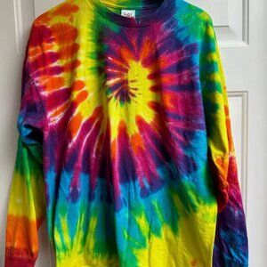 Millennium Hash Long sleeve shirt tie-dye January 1, 2000